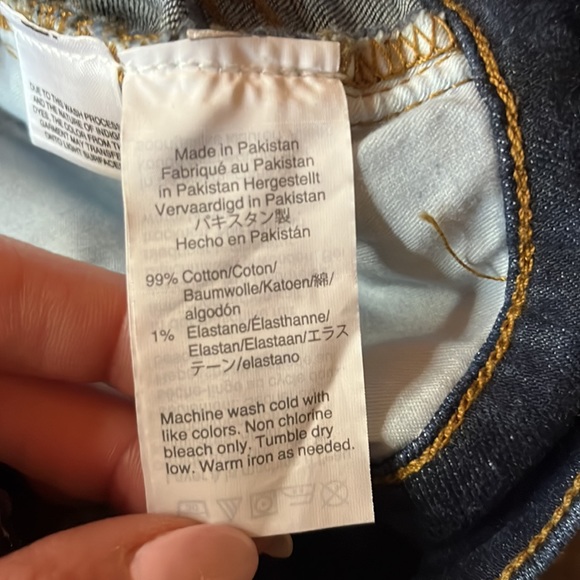 J. Crew Mercantile Jeans Crop Dark Wash, Size 28 - Picture 9 of 9